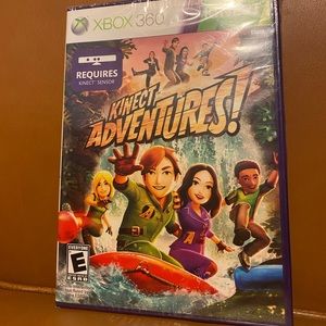 Kinect adventures brand new sealed game Xbox 360 requires connect sensor rated E